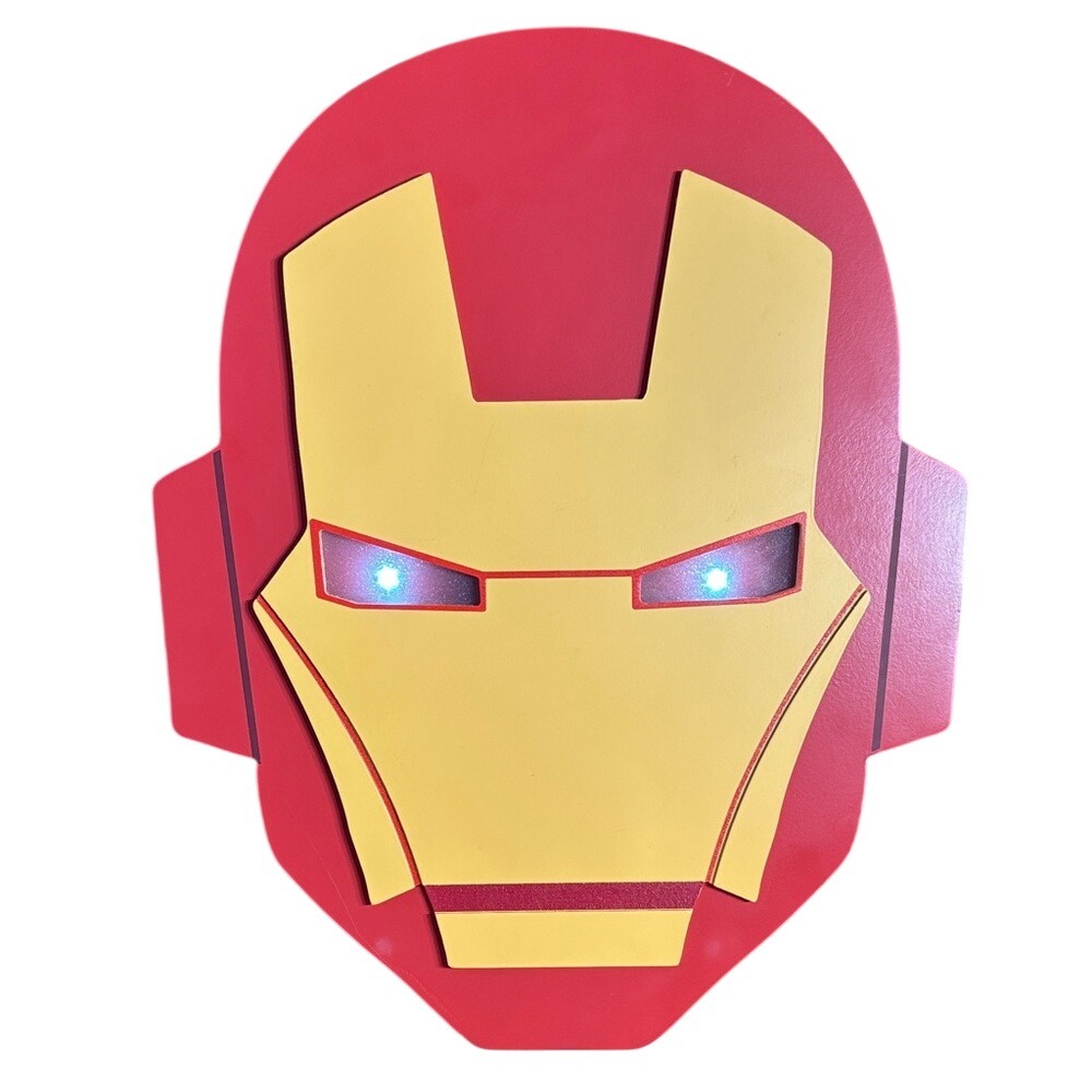 Marvel Iron Man LED Wall Decor Art The Big One Kids Superheroes 15.75" GIFT NEW